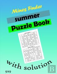 Mines Finder  Summer Puzzle Book