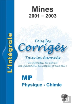 Bertrand.pt - Mines Mp Physique Et Chimie 2001-2003