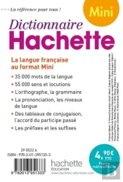 Mini Dictionnaire Hachette Francais