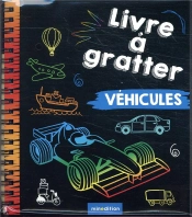 Mini Livre À Gratter ; Véhicules