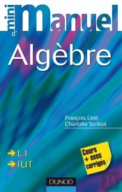 Mini Manuel : Algèbre ; Cours Et Exercices Corrigés