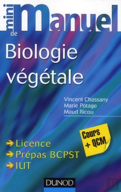Bertrand.pt - Mini Manuel De Biologie Vegetale - Cours Et Qcm/Qroc