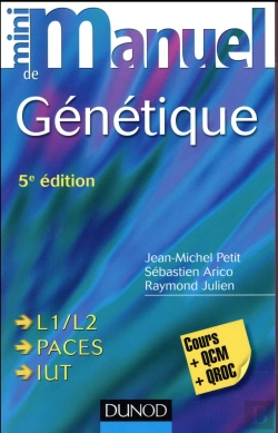 Bertrand.pt - Mini Manuel ; De Génétique ; Cours + Qcm + Qroc (5e Édition)