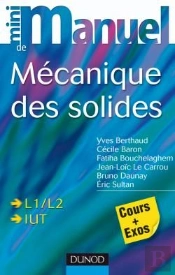 Mini Manuel De Mécanique Des Solides