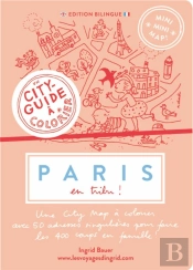 Mini Mini Map ! ; Paris En Tribu ! Un City Guide À Colorier!
