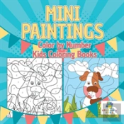 Mini Paintings Color By Number Kids Coloring Books