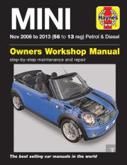 Mini Petrol & Diesel (Nov 06 - 13) Haynes Repair Manual