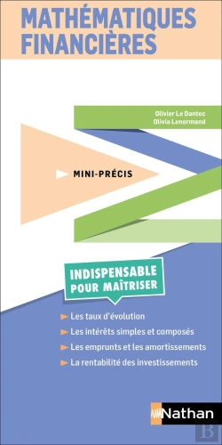 Bertrand.pt - Mini-Précis : Mathématiques Financières