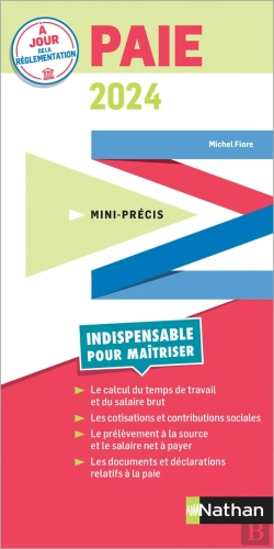 Bertrand.pt - Mini-Précis : Paie (Édition 2024)