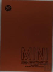 Mini Saloon, Countryman, Traveller, Clubman, Estate And 1275gt Plus Australian Supplement
