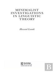 Minimalist Investigations In Linguistic Theory