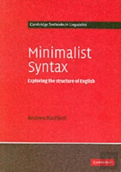 Minimalist Syntax