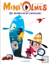 Mini'Olmes ; 60 Énigmes En Bd À Résoudre