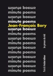 Minute Poems ; Choix 1963-2018