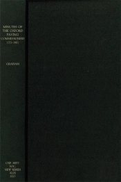 Minutes Of The Oxford Paving Commissioners 1771â€“1801
