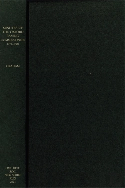 Bertrand.pt - Minutes Of The Oxford Paving Commissioners 1771â€“1801
