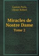 Miracles De Nostre Dame Tome 2