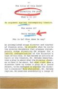 Mis-Directing The Play