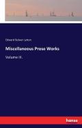 Miscellaneous Prose Works
