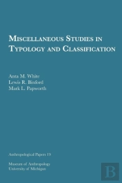 Miscellaneous Studies In Typology And Classification