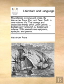 Bertrand.pt - Miscellanies In Verse And Prose. By Alex