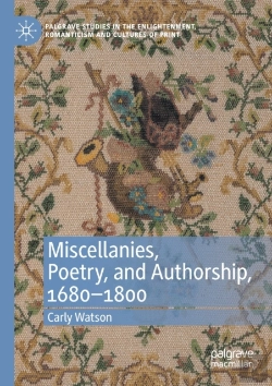 Bertrand.pt - Miscellanies, Poetry, And Authorship, 1680â€“1800