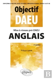 Mise À Niveau Pré-Daeu Anglais (Daeu A Et B) (3e Édition)