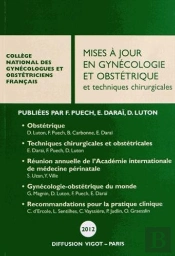 Mises A Jour En Gynecologie Et Obstetrique Et Techniques Chirurgicales  2012