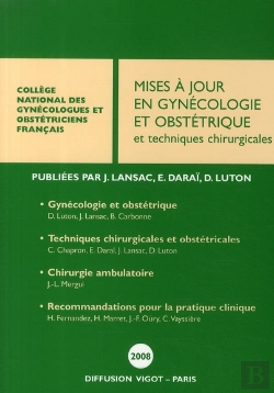 Bertrand.pt - Mises À Jour En Gynécologie Et Obstétrique Et Techniques Chirurgicales (Édition 2008)
