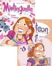 Mistinguette Tome 1 : En Quête D'Amour ; Mistinguette & Cartoon Tome 1 : Chat Arrive !