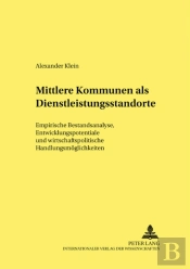 Mittlere Kommunen Als Dienstleistungsstandorte