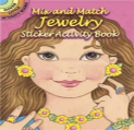 Mix And Match Jewelry Sticker Activity Book
