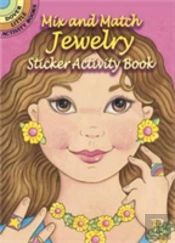 Mix And Match Jewelry Sticker Activity Book