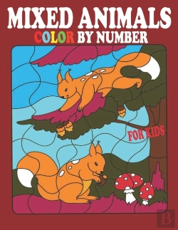Bertrand.pt - Mixed Animals Color By Number For Kids