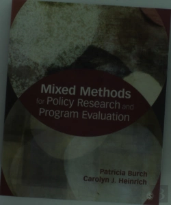 Bertrand.pt - Mixed Methods For Policy Research And Program Evaluation