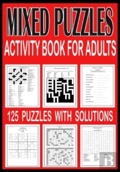 Mixed Puzzle Activity Book For Adults