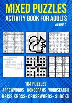 Bertrand.pt - Mixed Puzzle Activity Book For Adults Volume 2