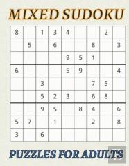 Mixed Sudoku Puzzles For Adults