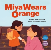 Miya Wears Orange