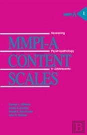 Mmpi-A Content Scales