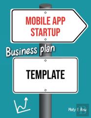 Mobile App Startup Business Plan Template