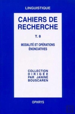Bertrand.pt - Modalites Et Operations Enonciatives