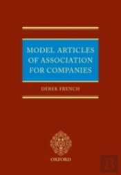 Model Articles Of Association For Companies