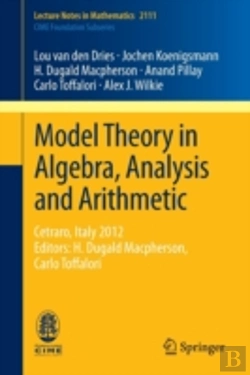 Bertrand.pt - Model Theory In Algebra, Analysis And Arithmetic