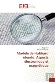 Modele De Hubbard Etendu: Aspects Electronique Et Magnetique