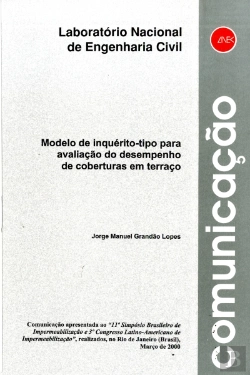 Bertrand.pt - Modelo de inquérito-tipo para avaliação do desempenho de coberturas em terraço