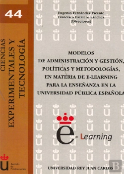 Bertrand.pt - Modelos De Administración Y Gestión, Políticas Y Metodologías, En Materia De E-Learning Para La Ense