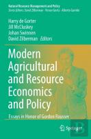 Modern Agricultural And Resource Economics And Policy