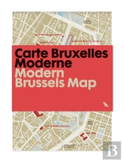 Modern Brussels Map / Carte Bruxelles Moderne