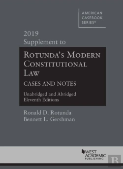 Bertrand.pt - Modern Constitutional Law Cases And Notes, 2019 Supplement To Unabridged And Abridged Versions